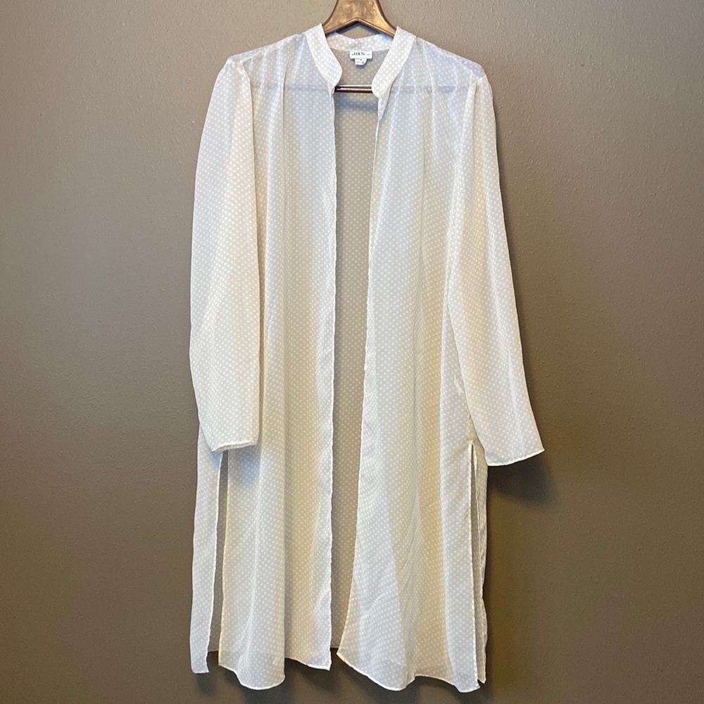 Womens JBS polka dot kimono; Size 18